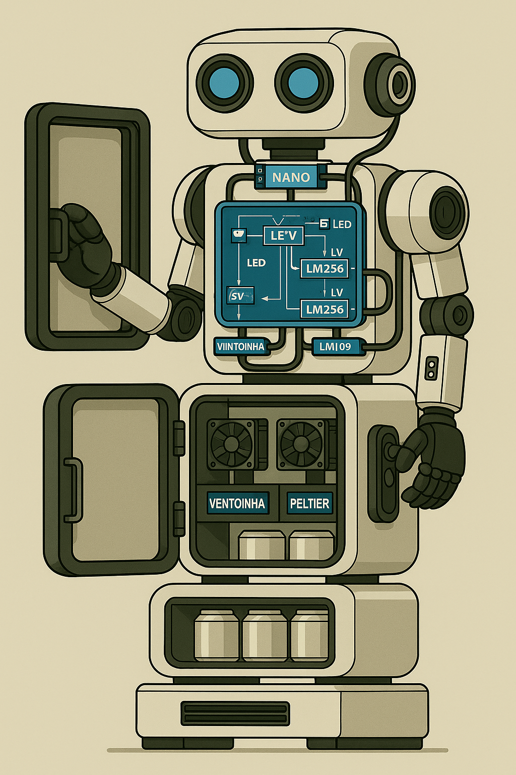 Gelotron — concept design