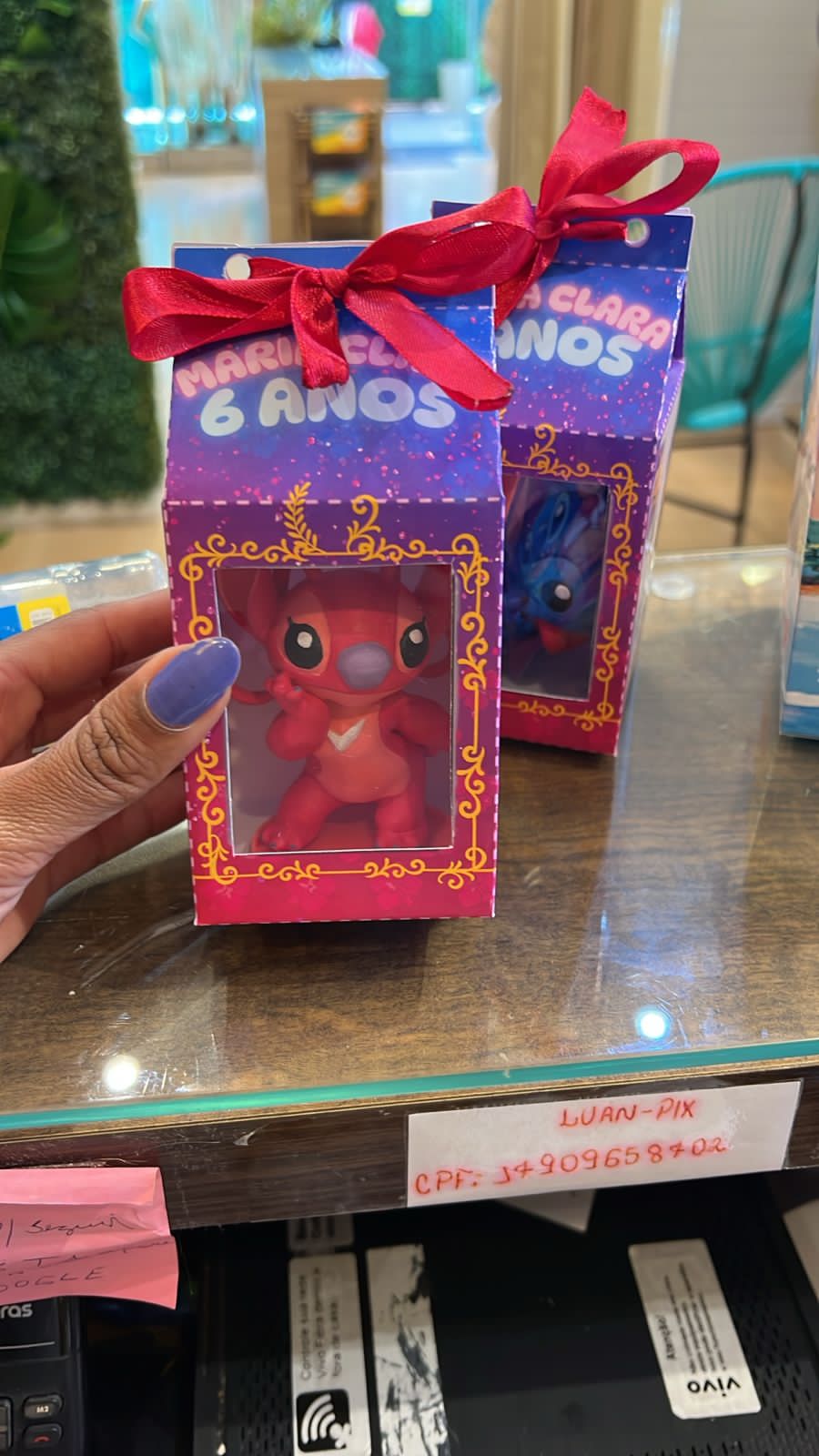 Kit Stitch Leroy (Vermelho)