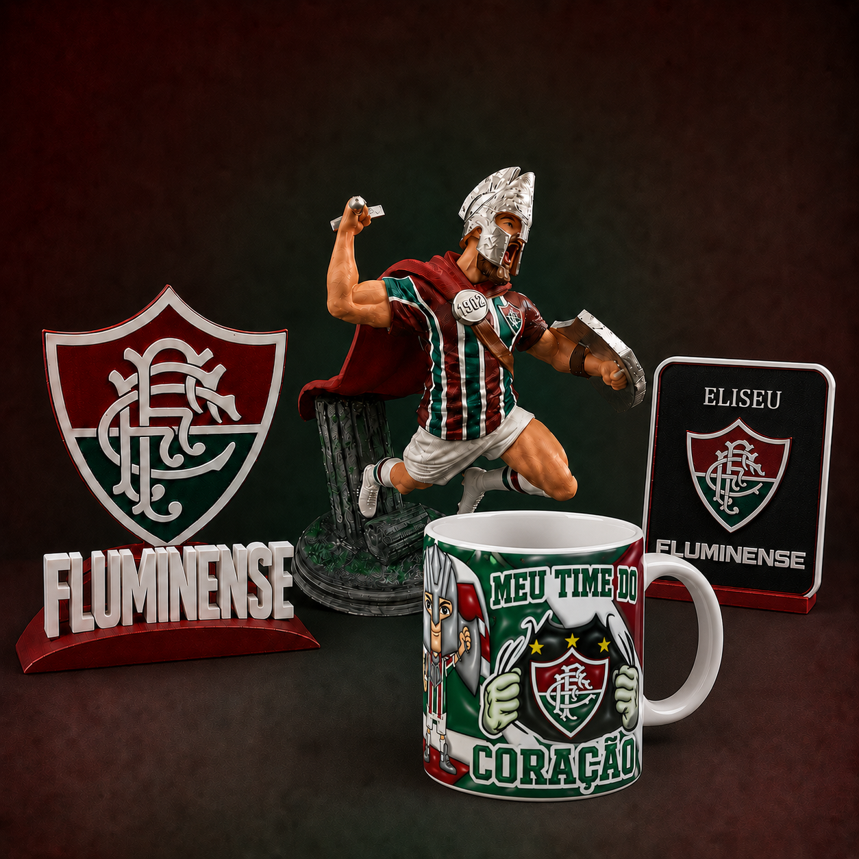 Kit Trio Tricolor — Fluminense