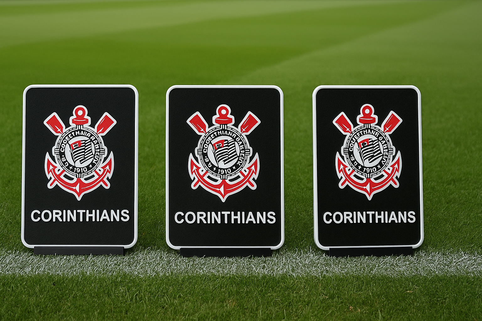Corinthians — Trio de Placas